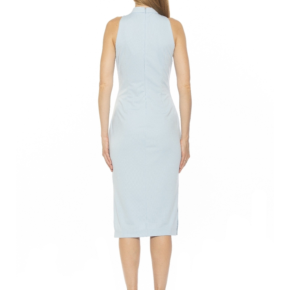 Alexa Admor Light Blue Sleeveless Dress